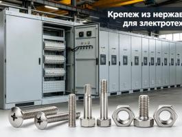 Кейс поставки нержавеющего крепежа для производителя промышленных щитов управления
